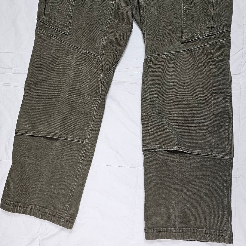 Duluth Green Cargo Pants With‎ Comfort Waistband Women's Size 14 - Picture 7 of 13
